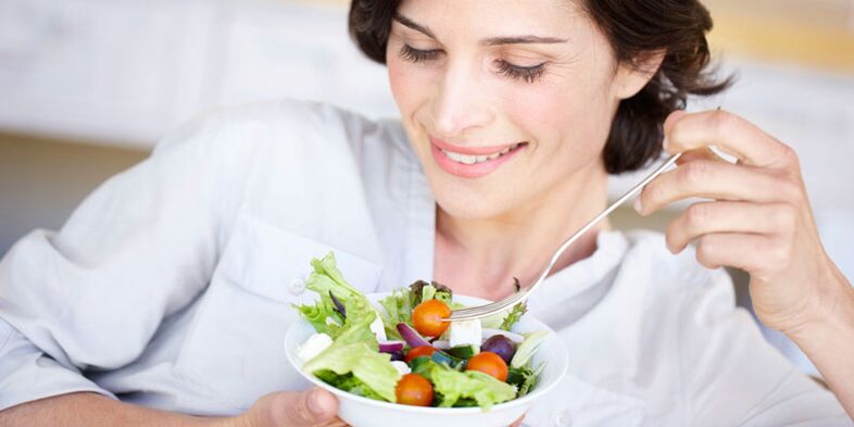 Manger des aliments diététiques pour la cystite